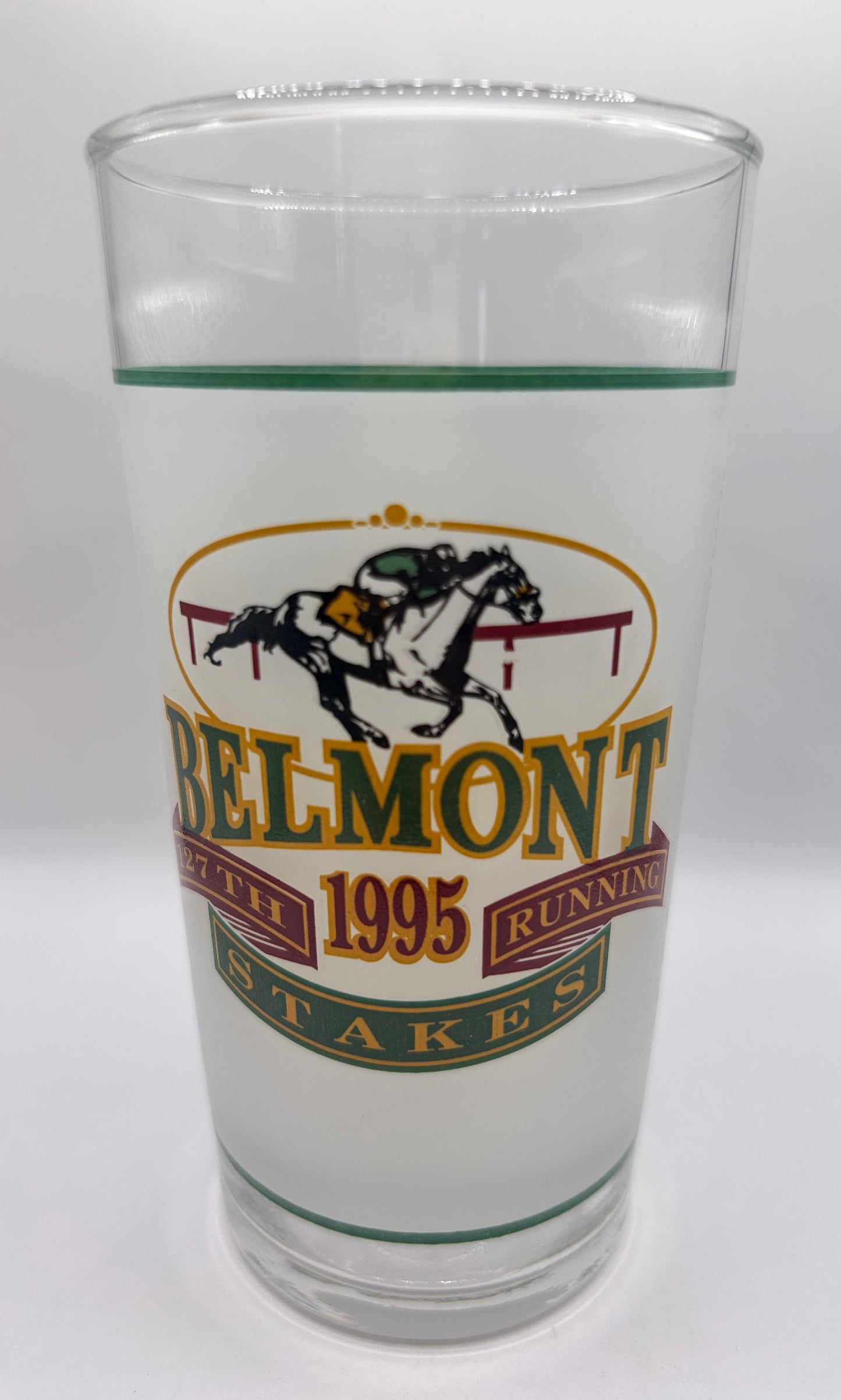 1995 Belmont Stakes Glass