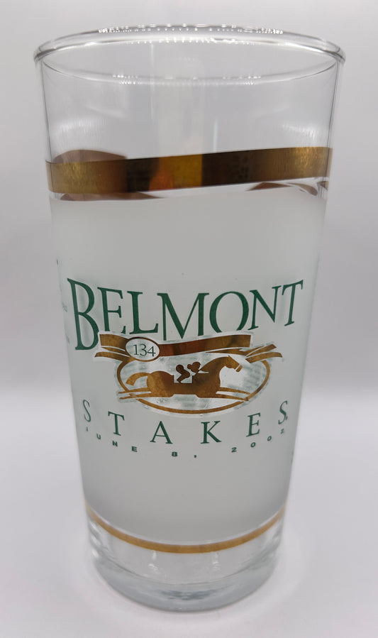 2002 Belmont Stakes Glass