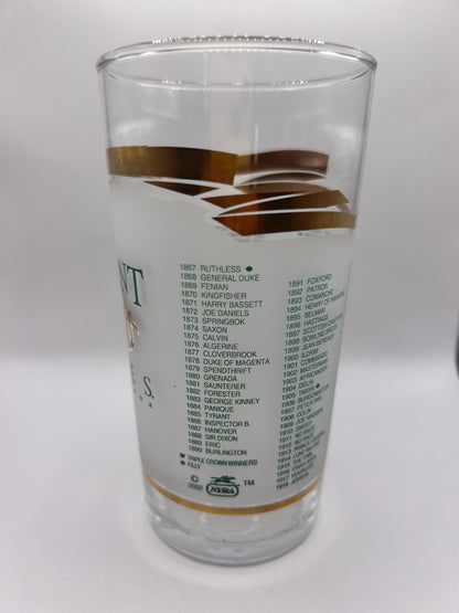 2002 Belmont Stakes Glass