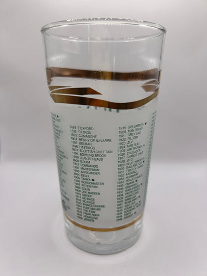 2002 Belmont Stakes Glass