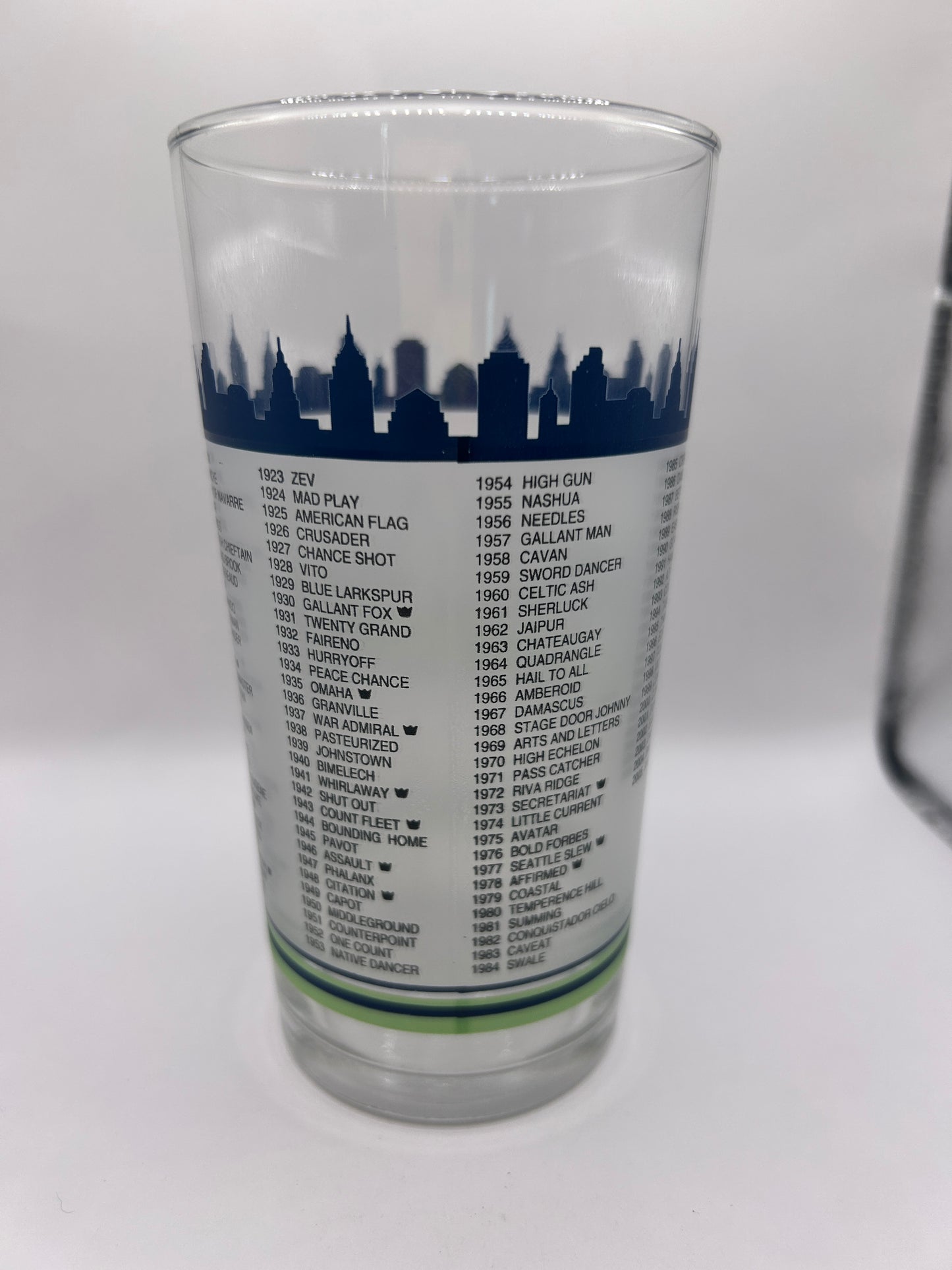 2006 Belmont Stakes Glass