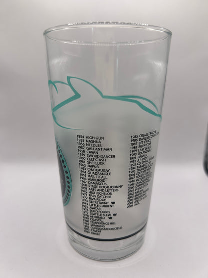 2007 Belmont Stakes Glass