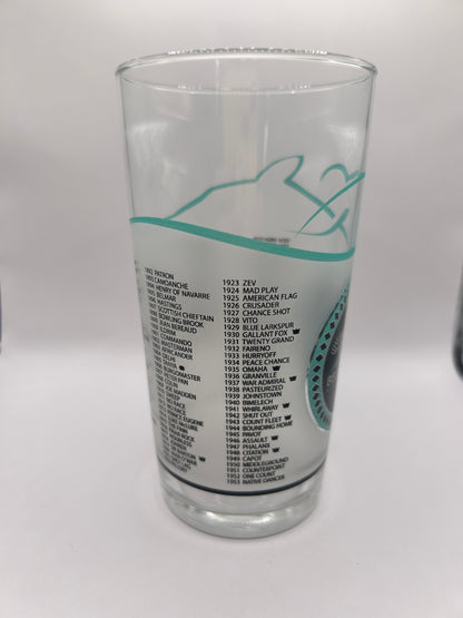 2007 Belmont Stakes Glass