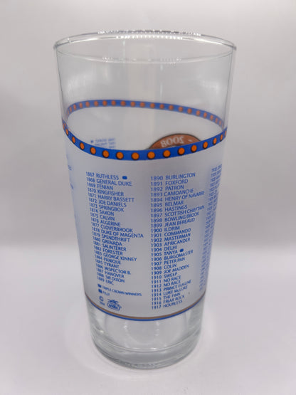 2008 Belmont Stakes Glass