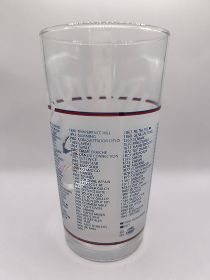 2009 Belmont Stakes Glass