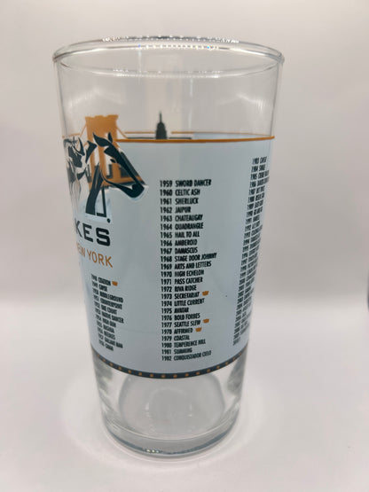 2010 Belmont Stakes Glass