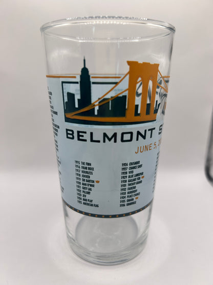 2010 Belmont Stakes Glass