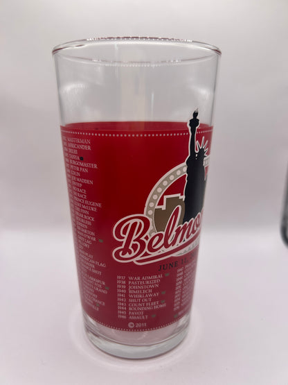 2011 Belmont Stakes Glass