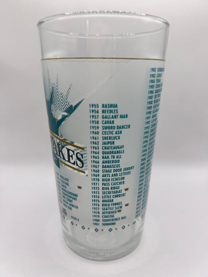 2014 Belmont Stakes Glass