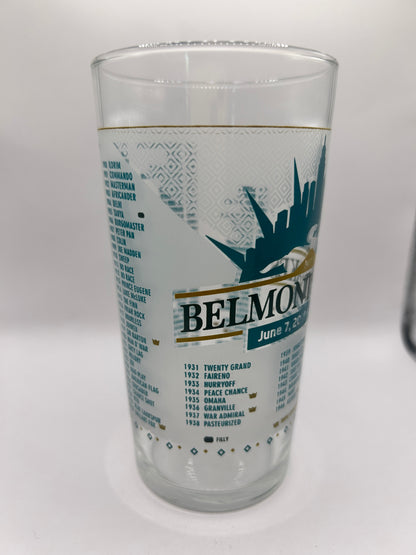 2014 Belmont Stakes Glass