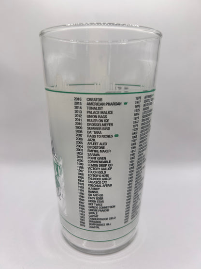 2017 Belmont Stakes Glass