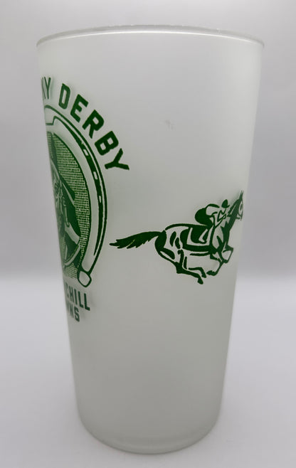 1948 Kentucky Derby Glass - Clear Bottom