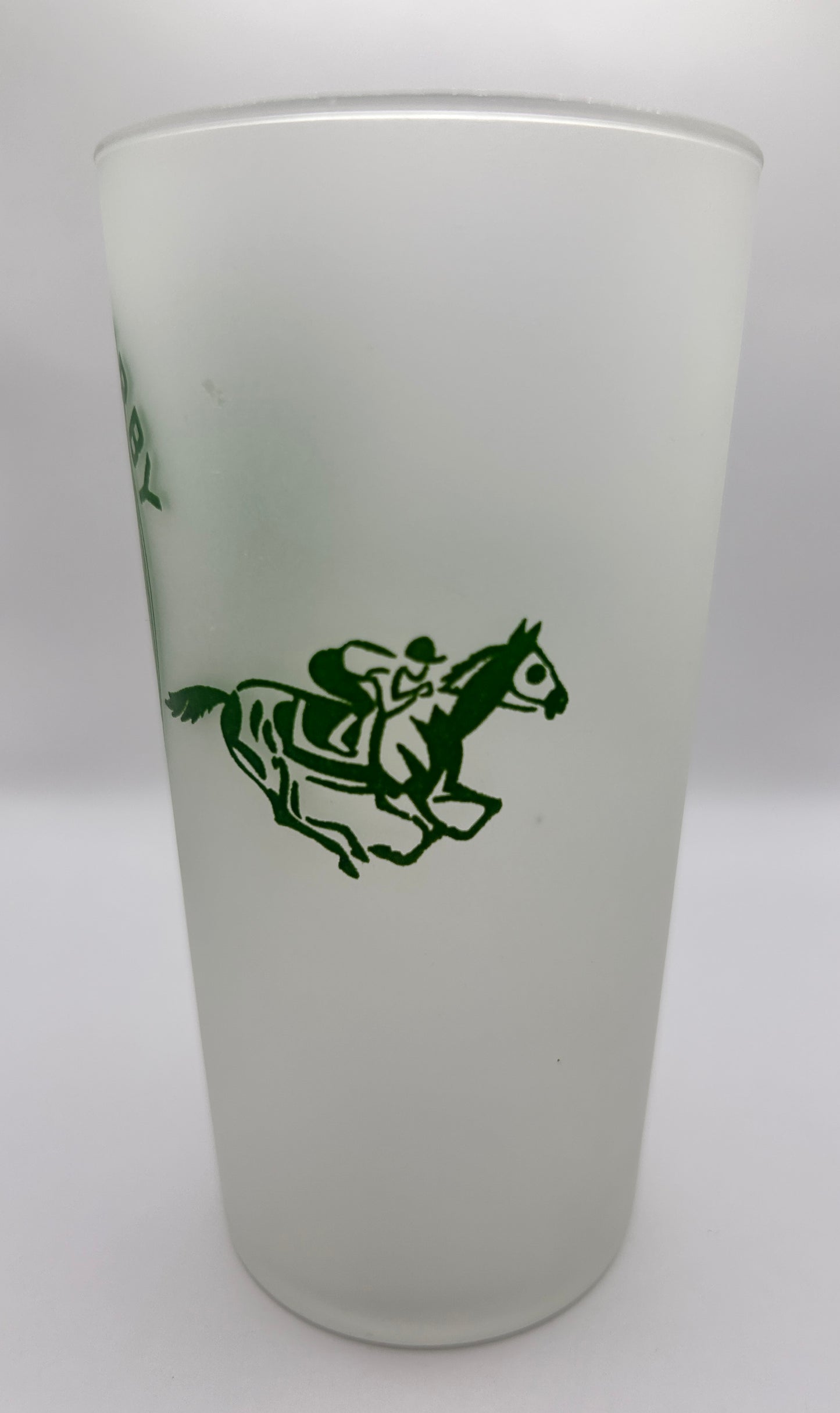 1948 Kentucky Derby Glass - Clear Bottom