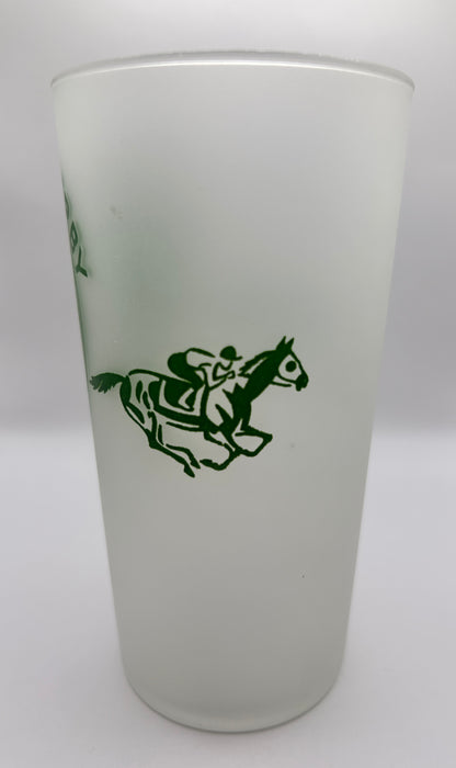 1948 Kentucky Derby Glass - Clear Bottom