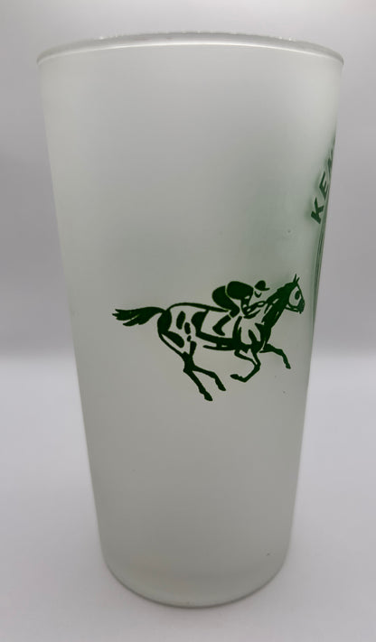 1948 Kentucky Derby Glass - Clear Bottom