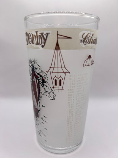 1963 Kentucky Derby Glass