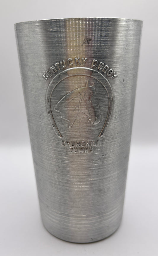 1940 Kentucky Derby Aluminum Glass