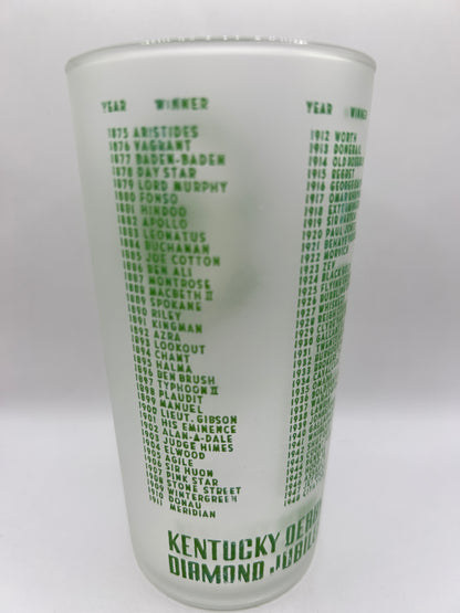 1949 Kentucky Derby Glass