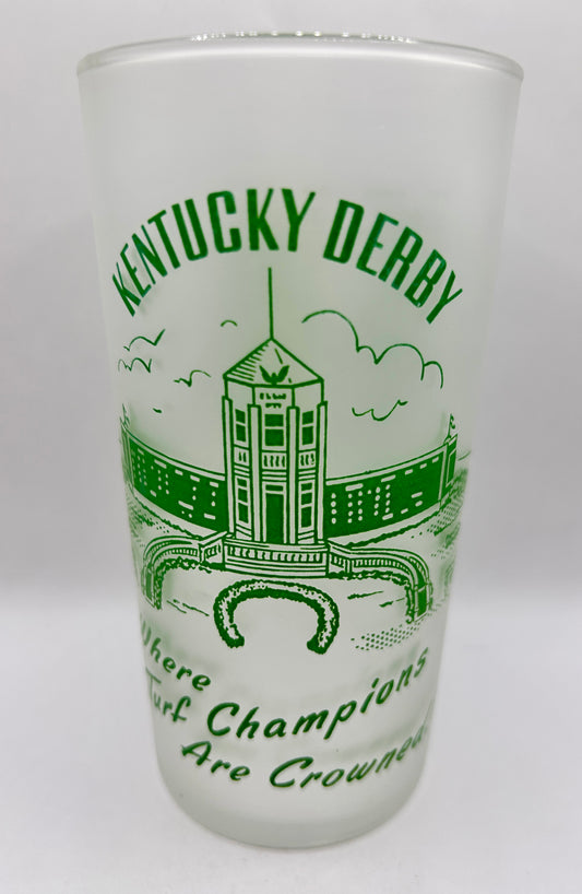 1951 Kentucky Derby Glass