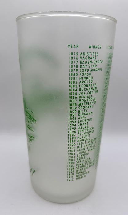 1951 Kentucky Derby Glass