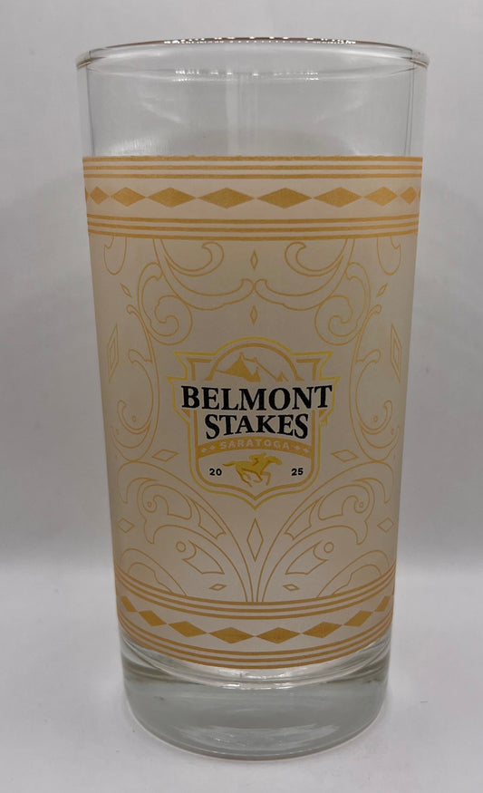 2025 Belmont Stakes Glass