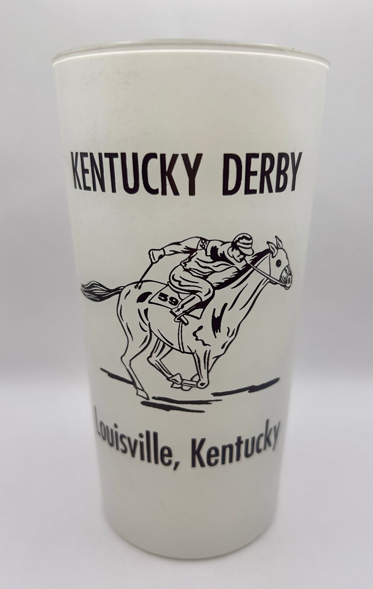 1970 Unofficial Kentucky Derby BAR Glass