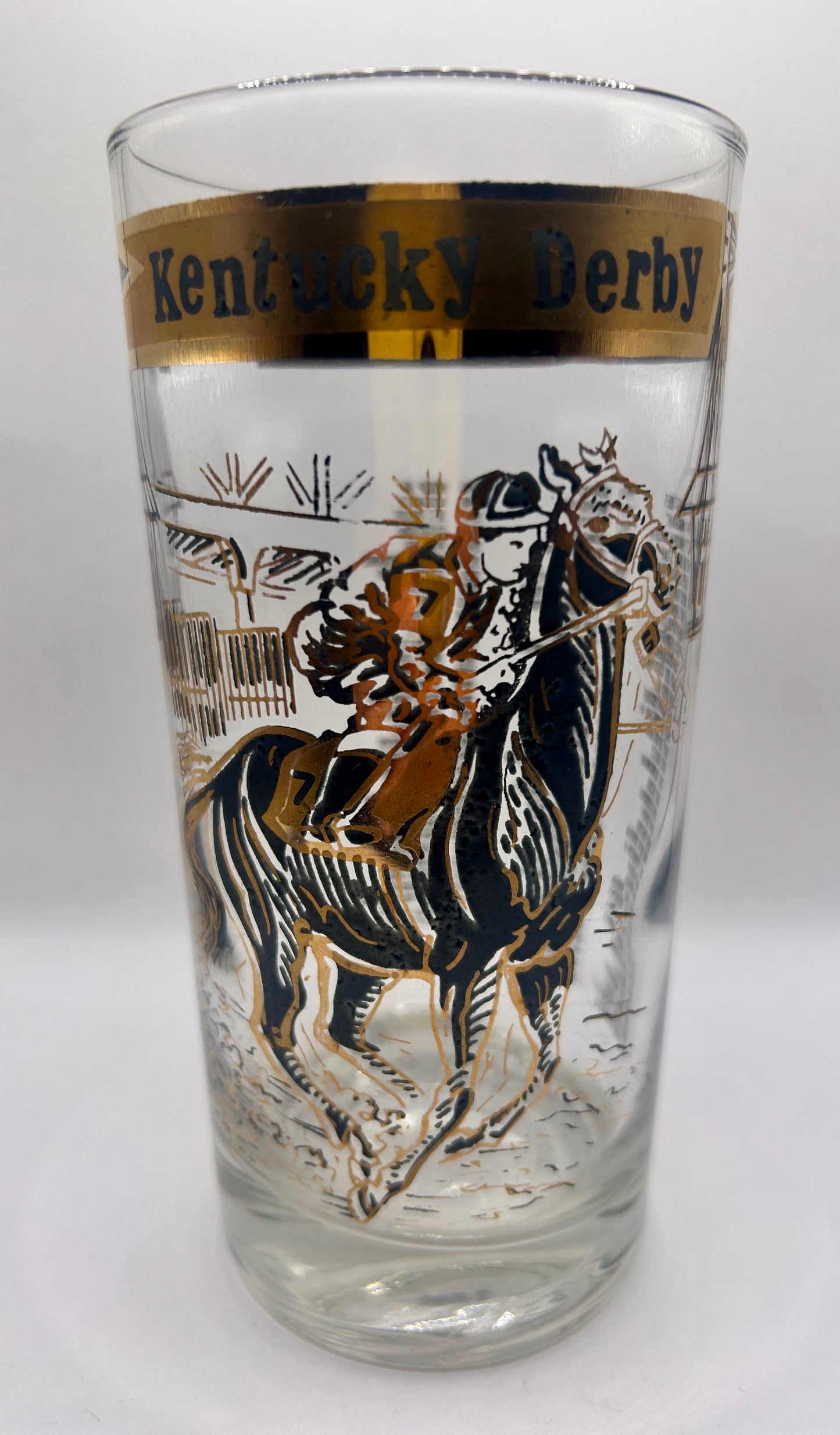 1978 Unofficial Kentucky Derby BAR Glass