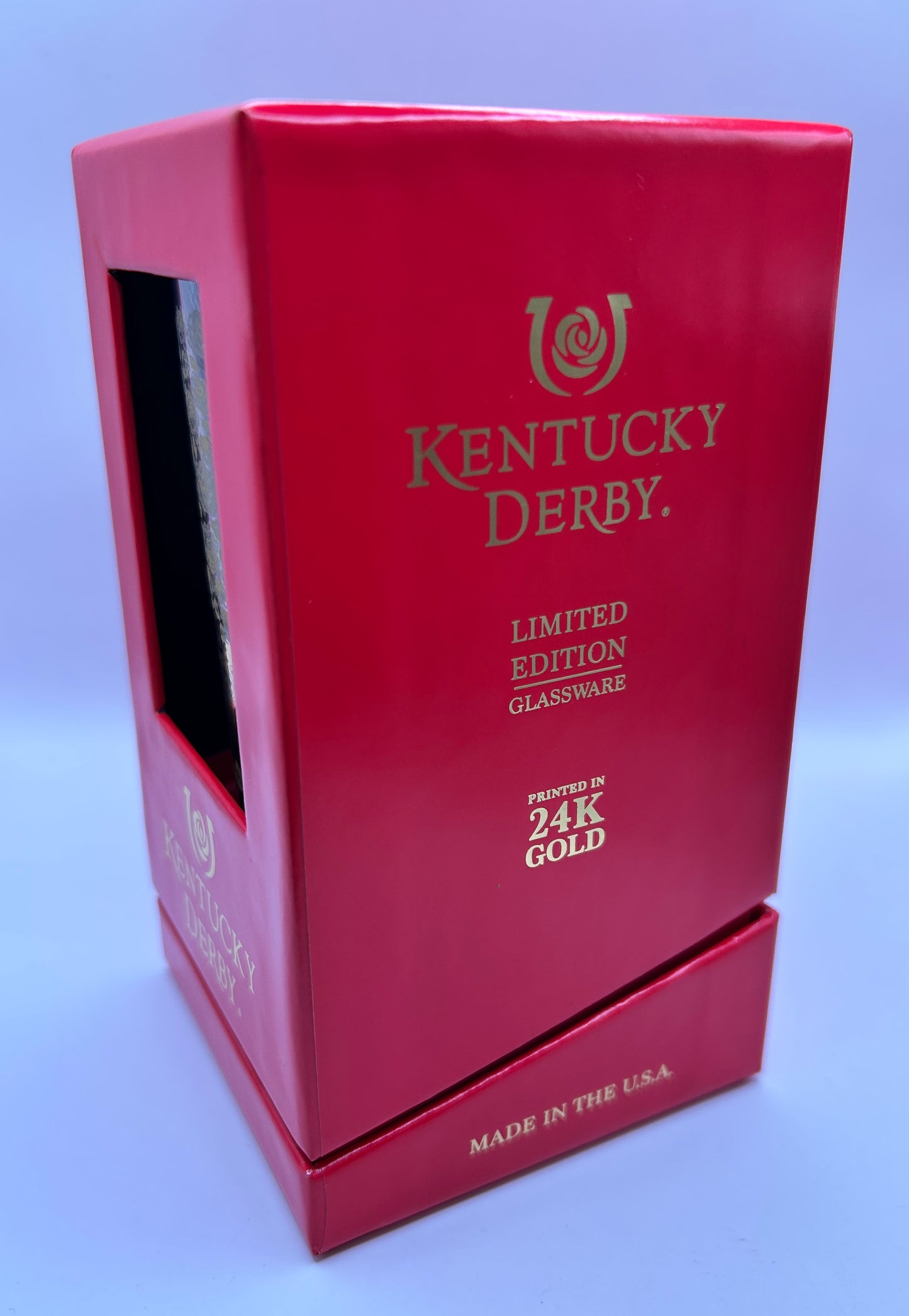 2026, 152nd Kentucky Derby Gold Glass