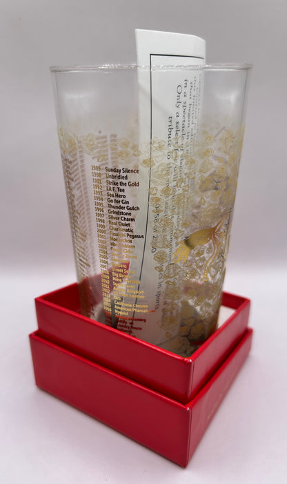 2026, 152nd Kentucky Derby Gold Glass