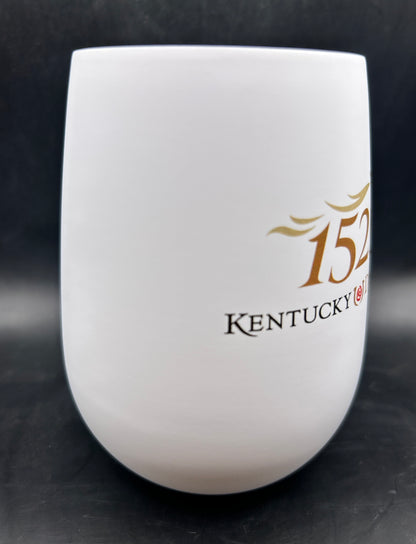 2026 Kentucky Derby 152 Stainless Steel Stemless Wine Glass