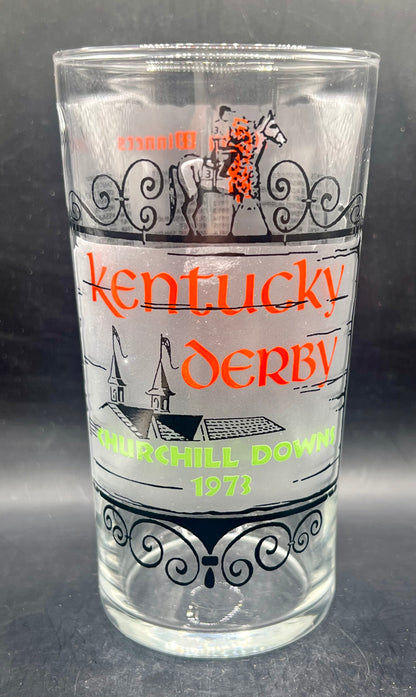 1973 Kentucky Derby Glass - Movie Prop Reproduction