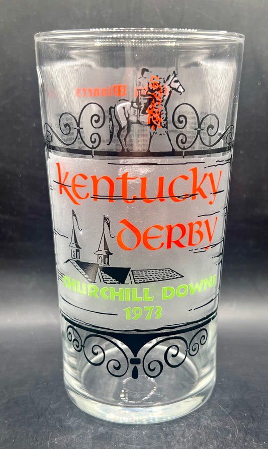 1973 Kentucky Derby Glass - Movie Prop Reproduction