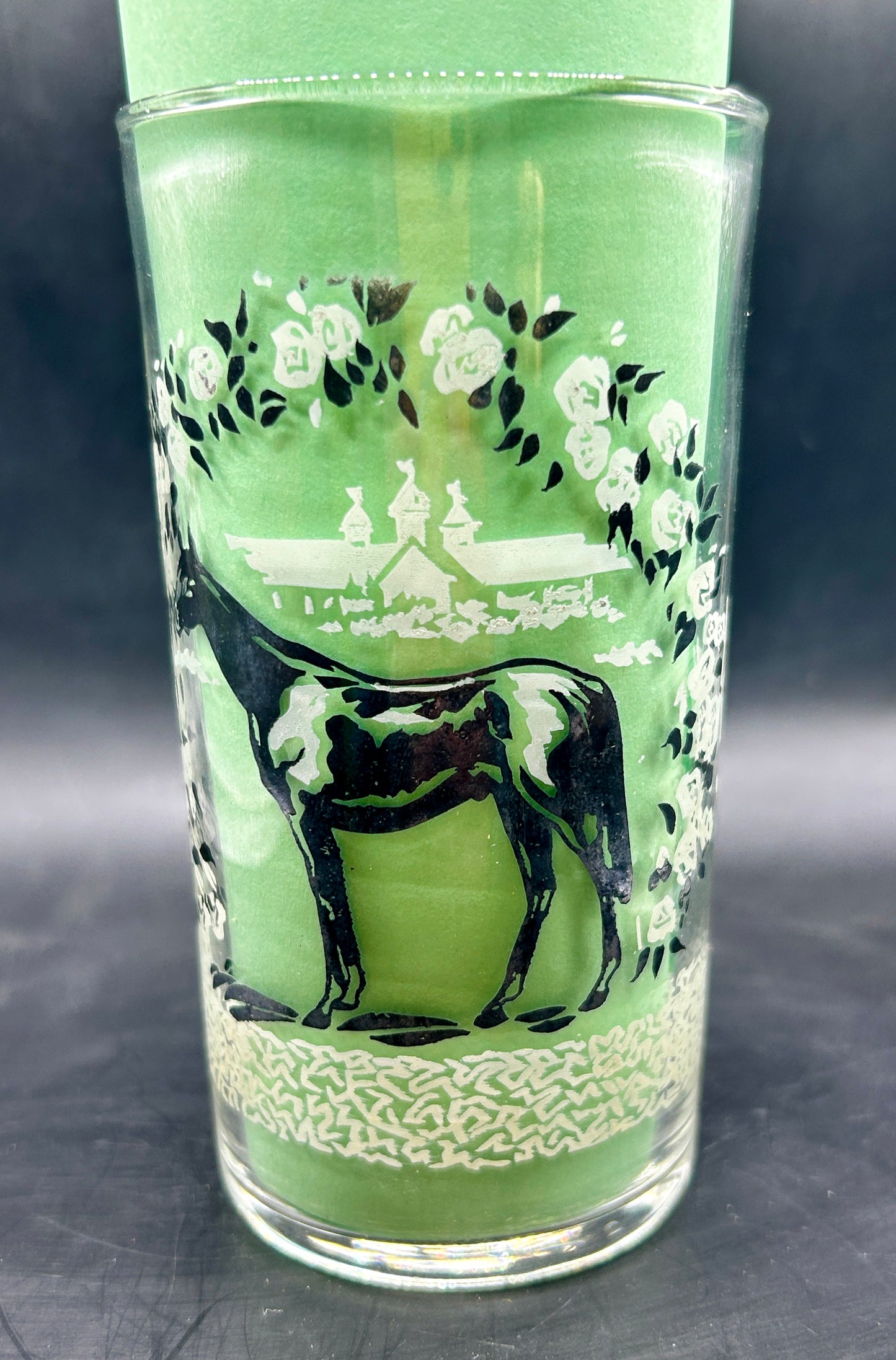 1938 Kentucky Derby Water Glass