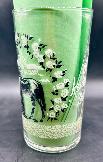 1938 Kentucky Derby Water Glass