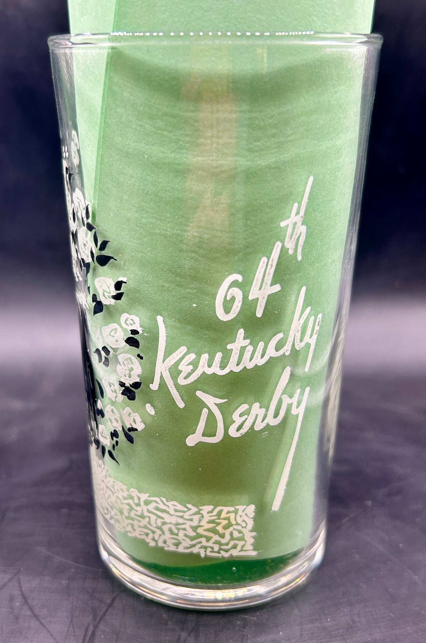 1938 Kentucky Derby Water Glass