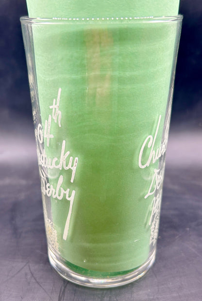 1938 Kentucky Derby Water Glass