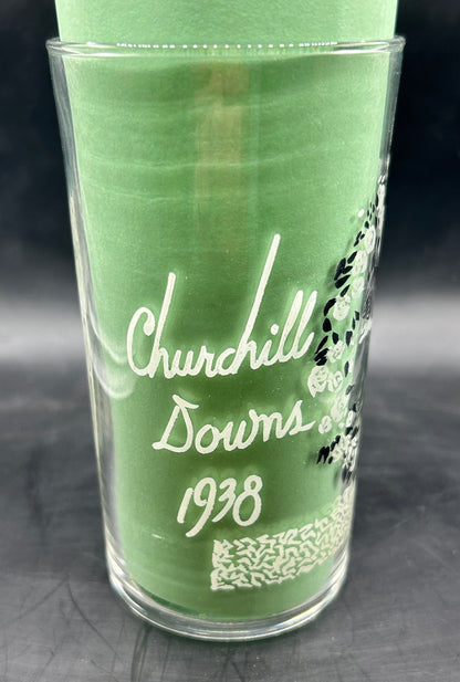 1938 Kentucky Derby Water Glass