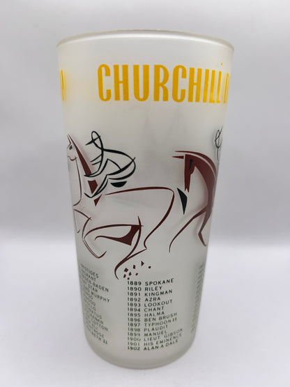 1956 Kentucky Derby Glass: 1 Star, 3 Tails