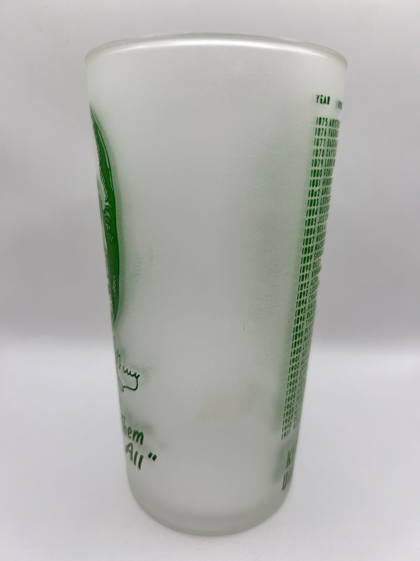 1949 Kentucky Derby Glass
