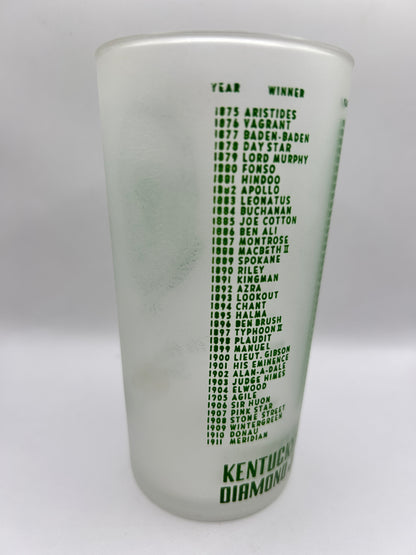 1949 Kentucky Derby Glass