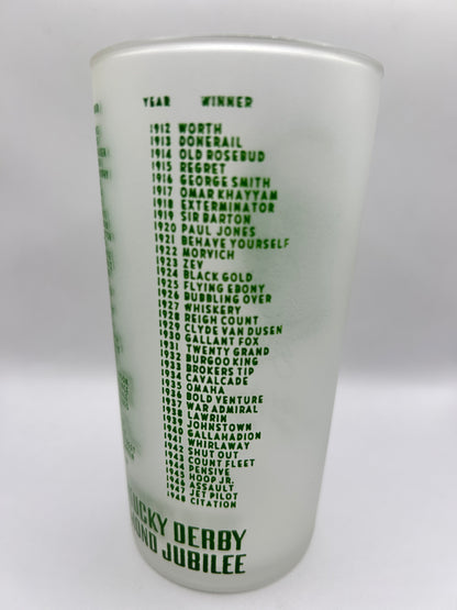 1949 Kentucky Derby Glass