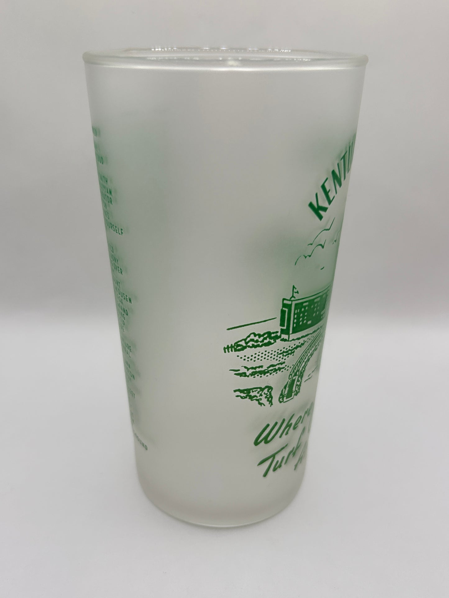 1951 Kentucky Derby Glass