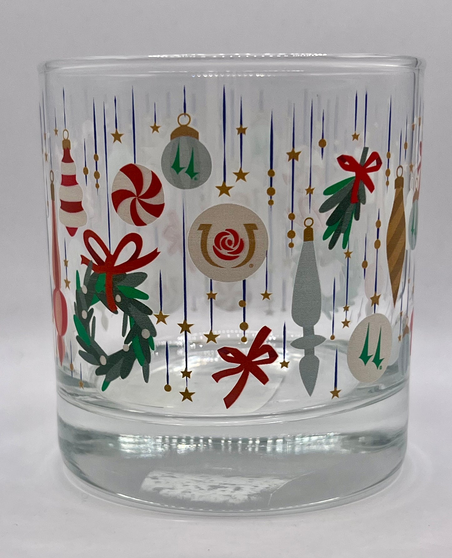 Churchill Downs Holiday Rocks, Lowball Glass