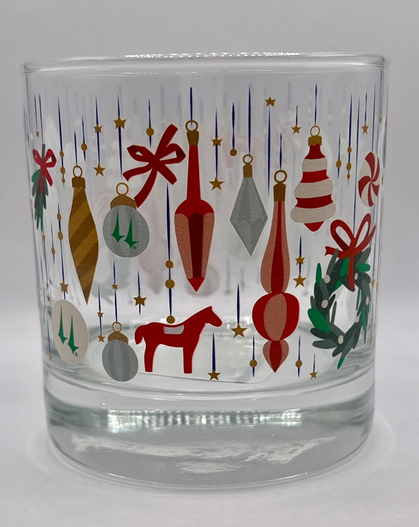 Churchill Downs Holiday Rocks, Lowball Glass