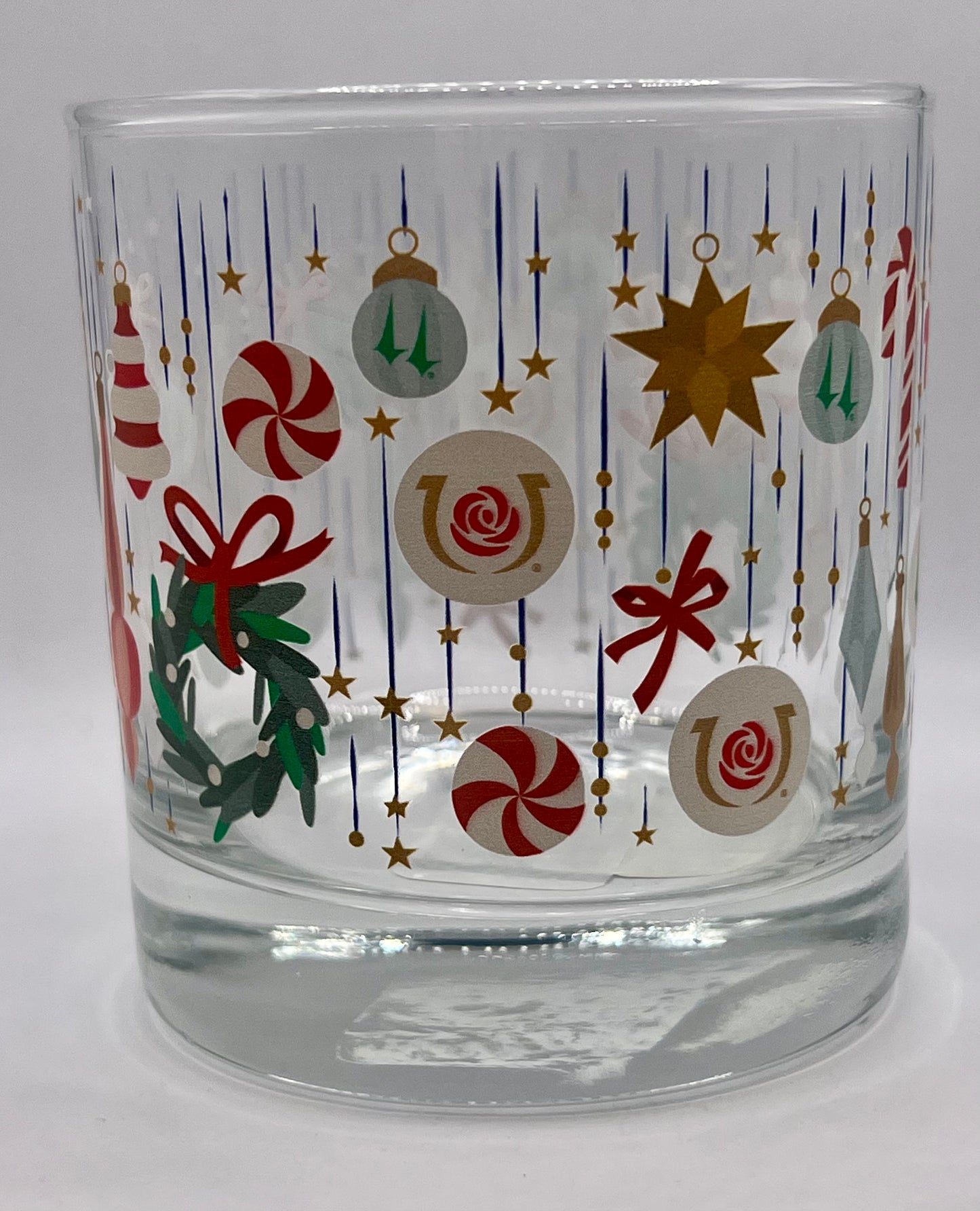 Churchill Downs Holiday Rocks, Lowball Glass