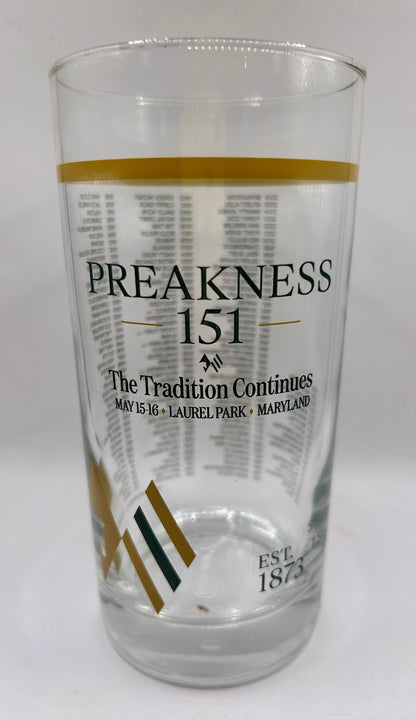 2026, 151st Preakness Stakes Glass