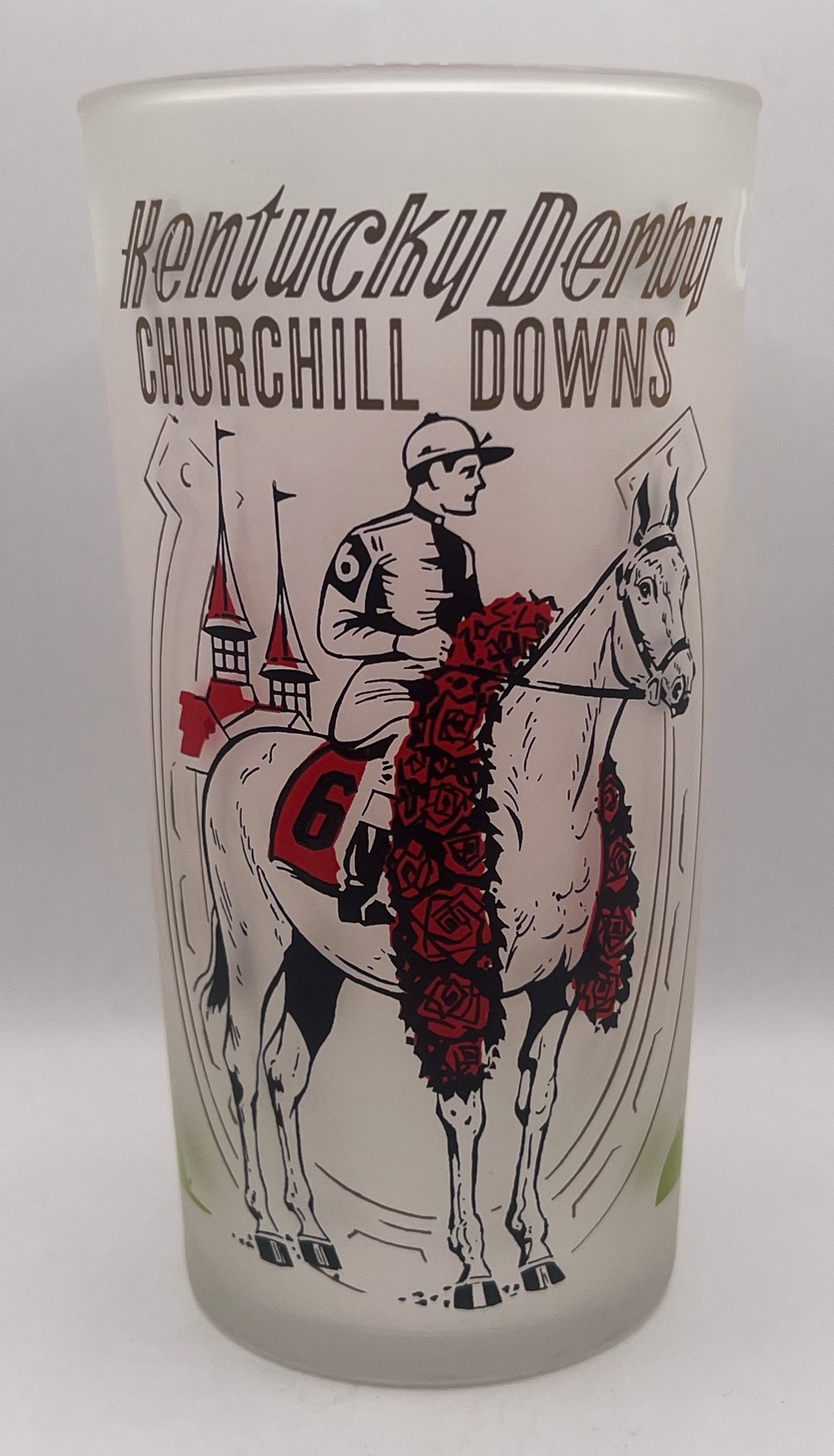 1962 Kentucky Derby Glass - Wadsworth Electric