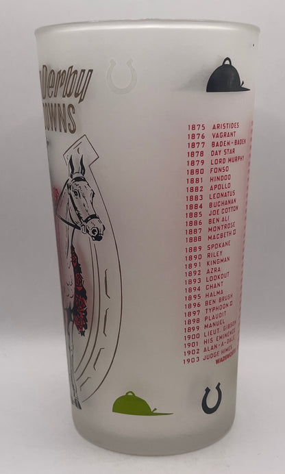 1962 Kentucky Derby Glass - Wadsworth Electric