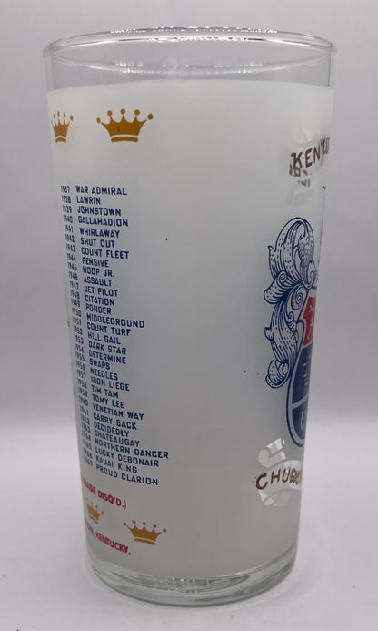 1968 Kentucky Derby Glass - Wadsworth Electric