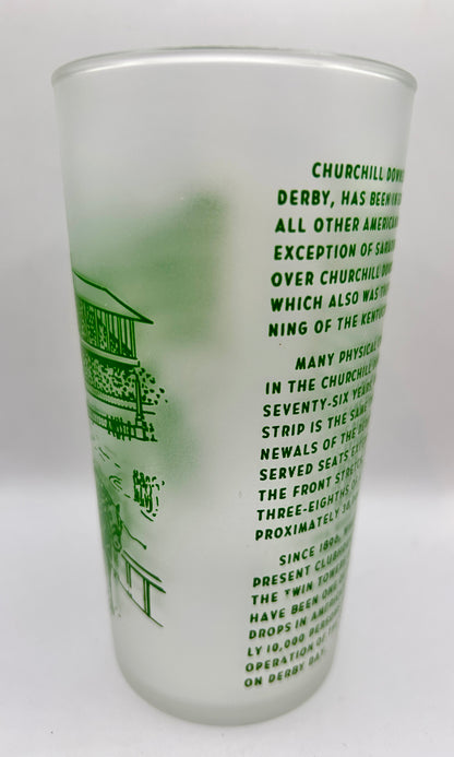 1950 Kentucky Derby Glass
